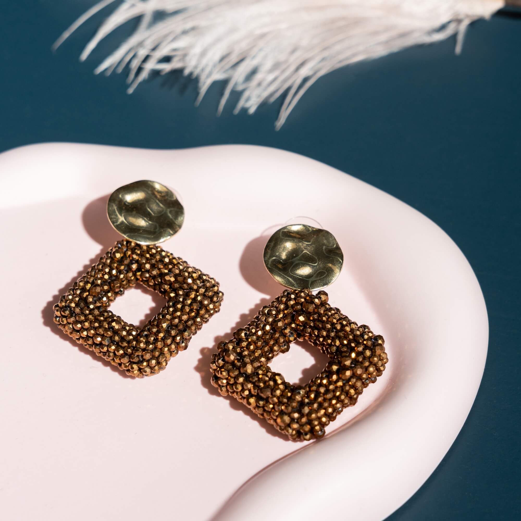 Beaded Diamonds