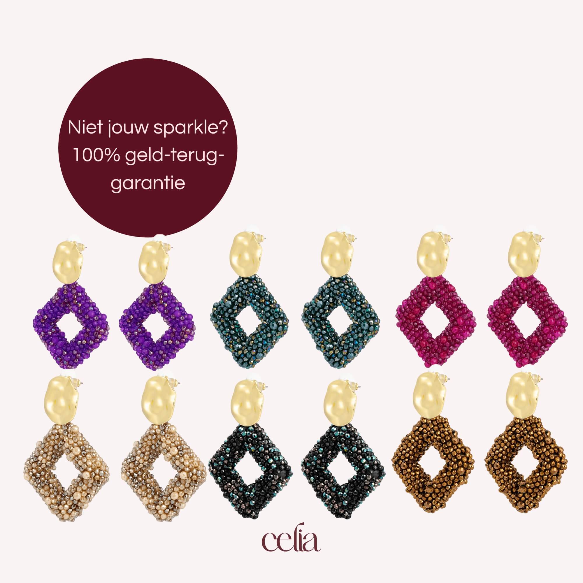Beaded Diamonds