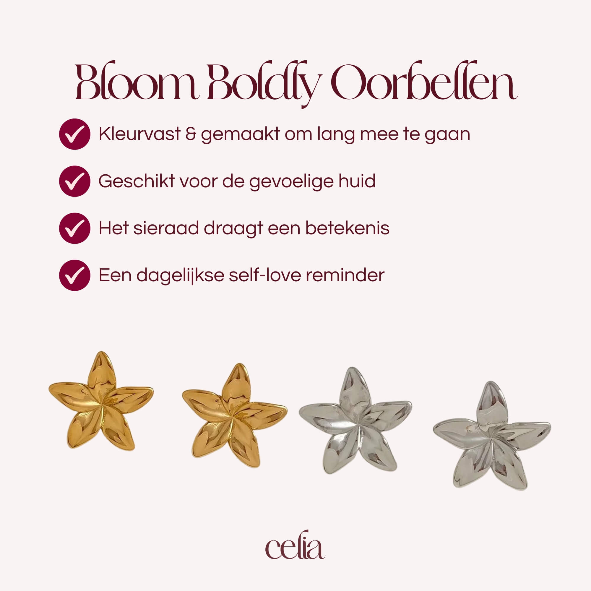 Bloom Boldly Oorbellen