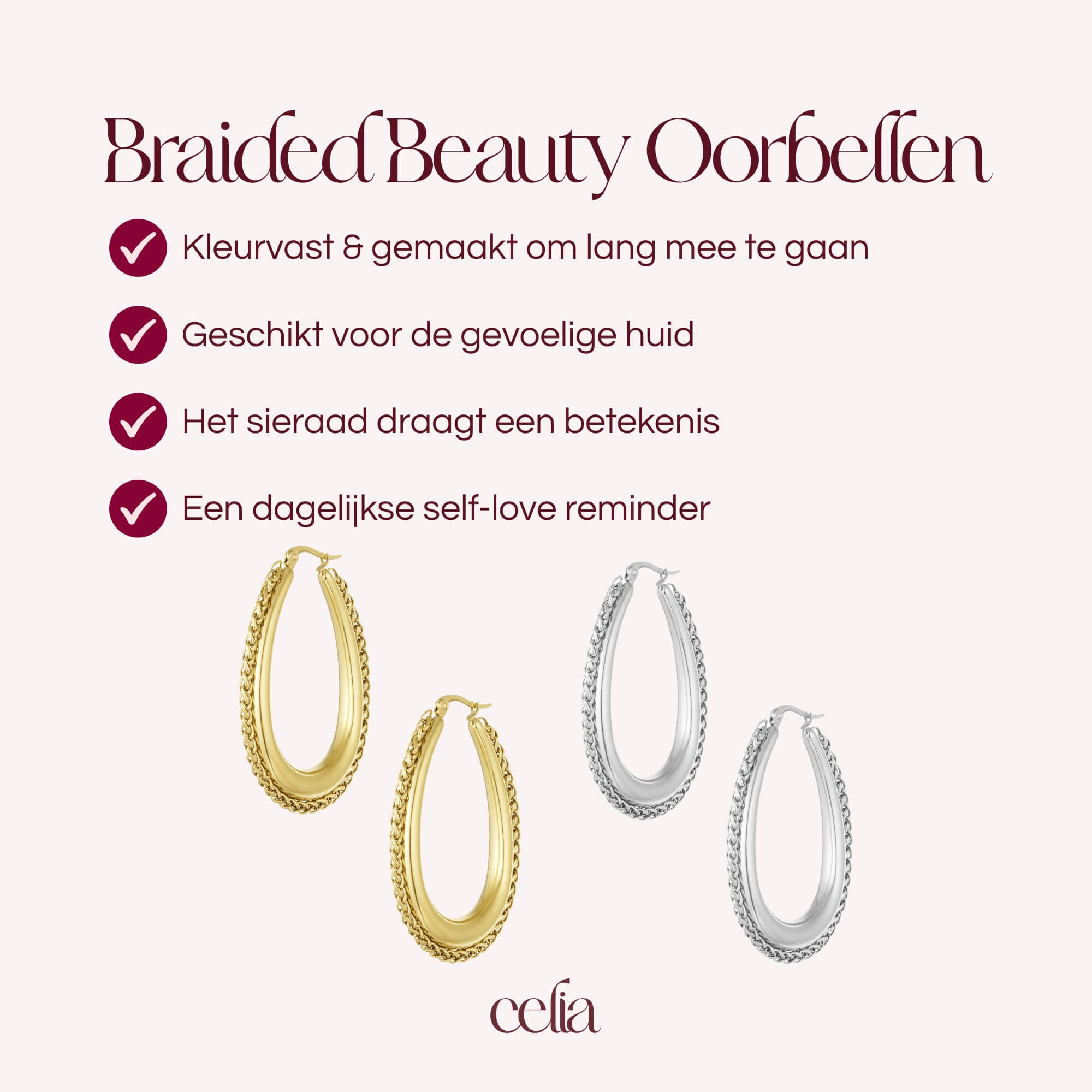 Braided Beauty Oorbellen