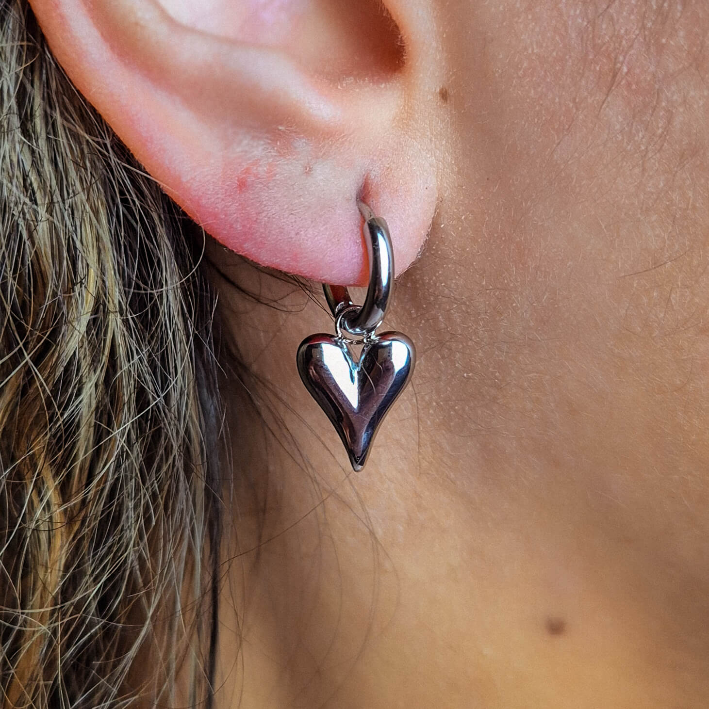 Hoop You Love Me Oorbellen - Basic