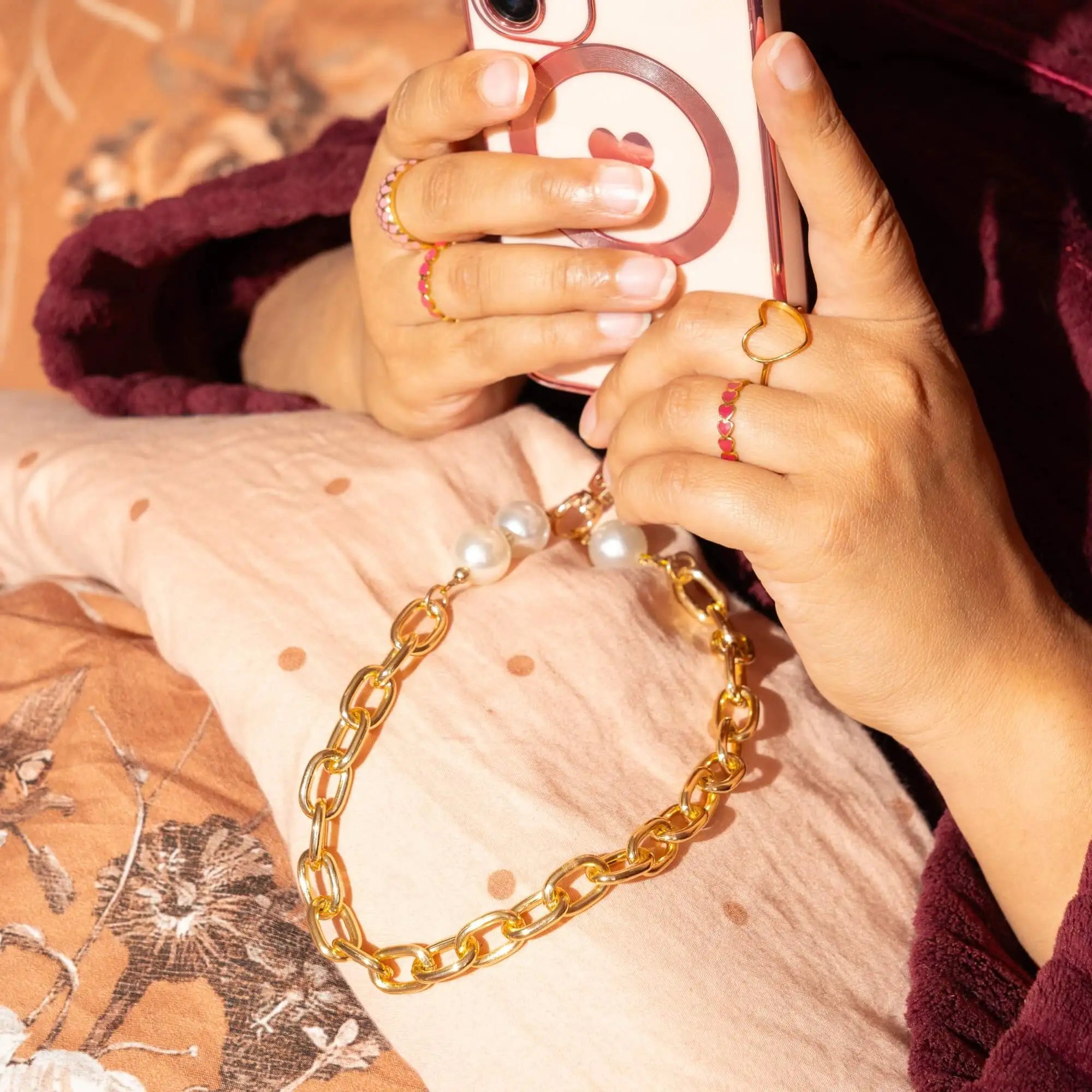 Call Me Chic Telefoonkoord - kort