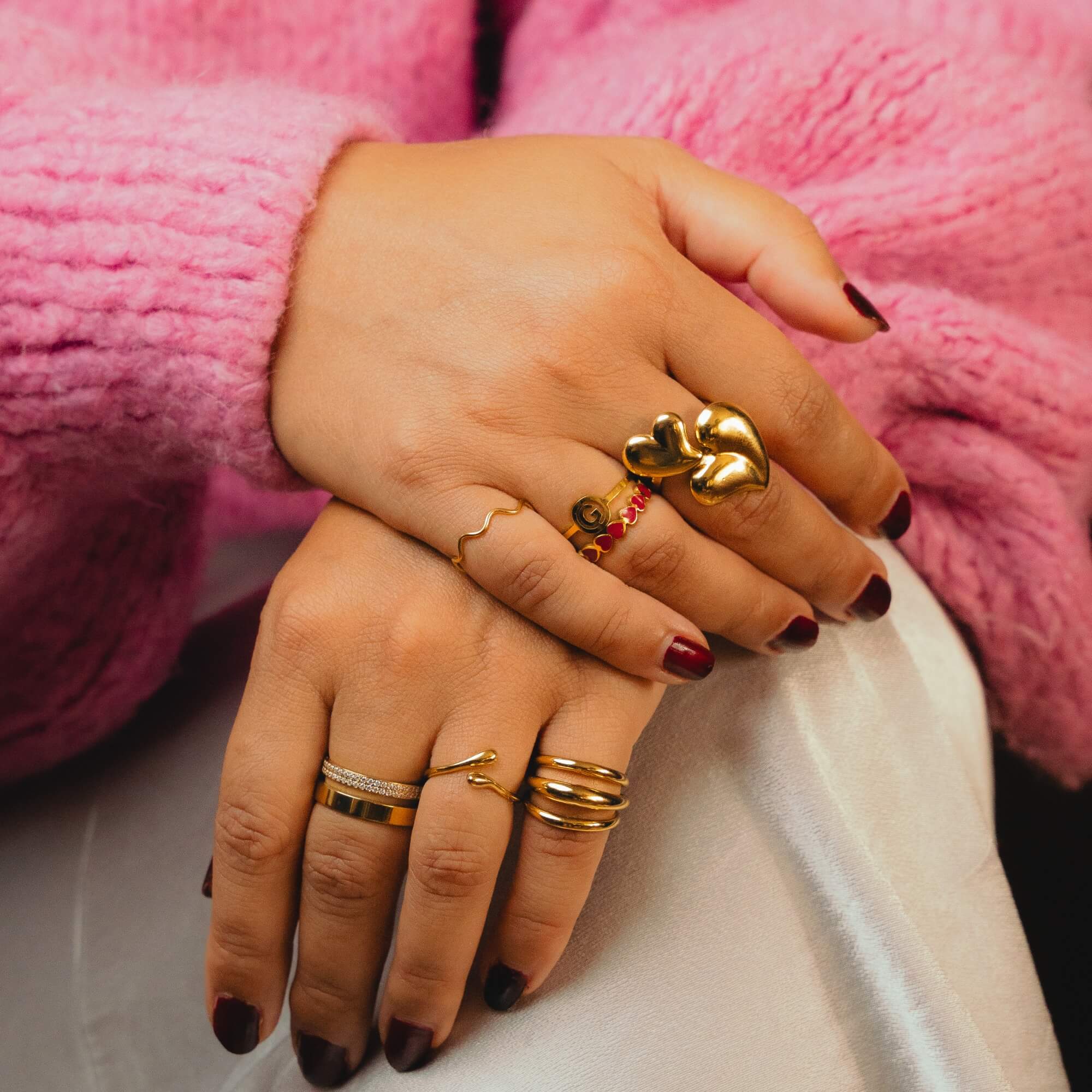 Twice the Sparkle Ring