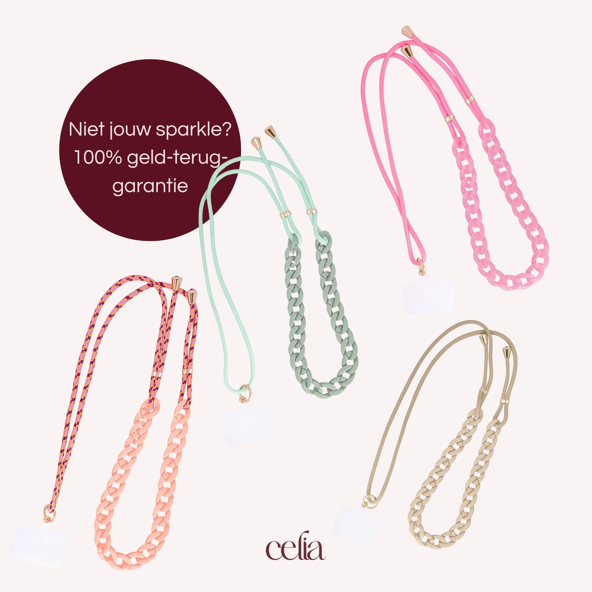 Color Crush Chain Telefoonkoord
