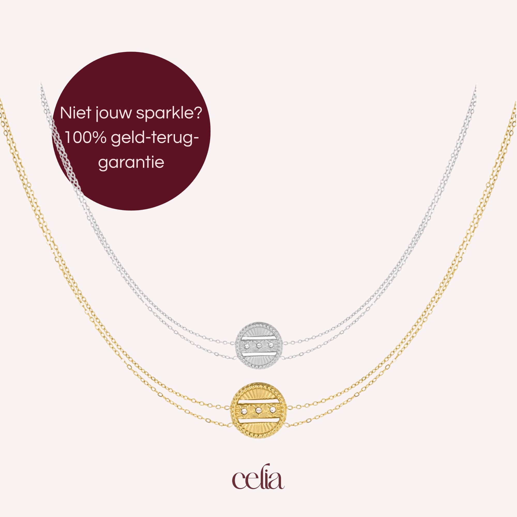 Double Sparkle Ketting