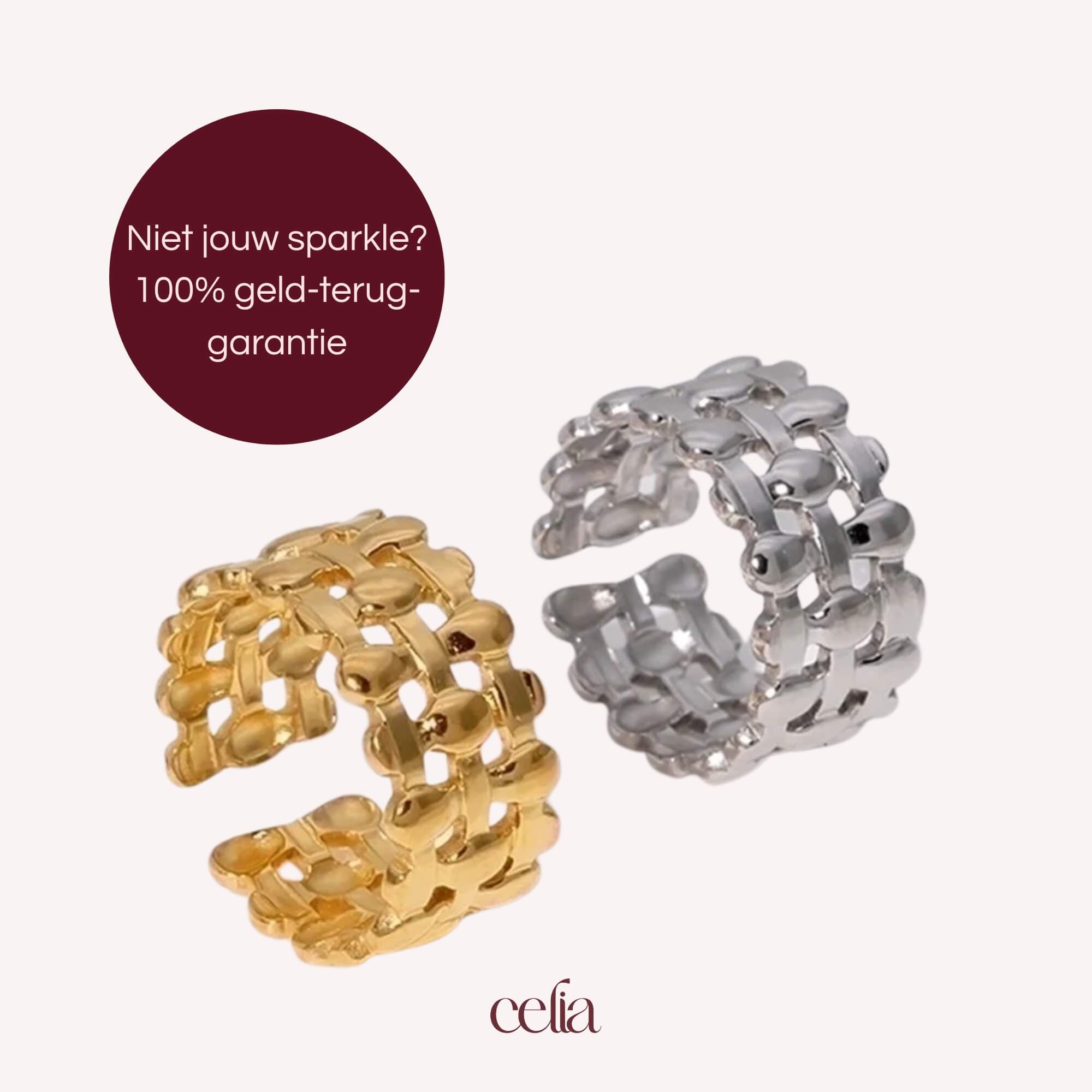 Dripping Gold Ring