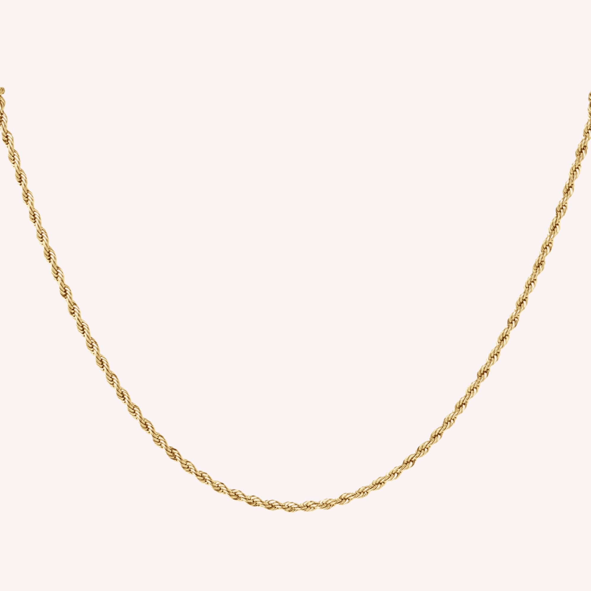 Everyday Embrace Ketting goud – gold plated subtiele jasseron ketting voor vrouwen.