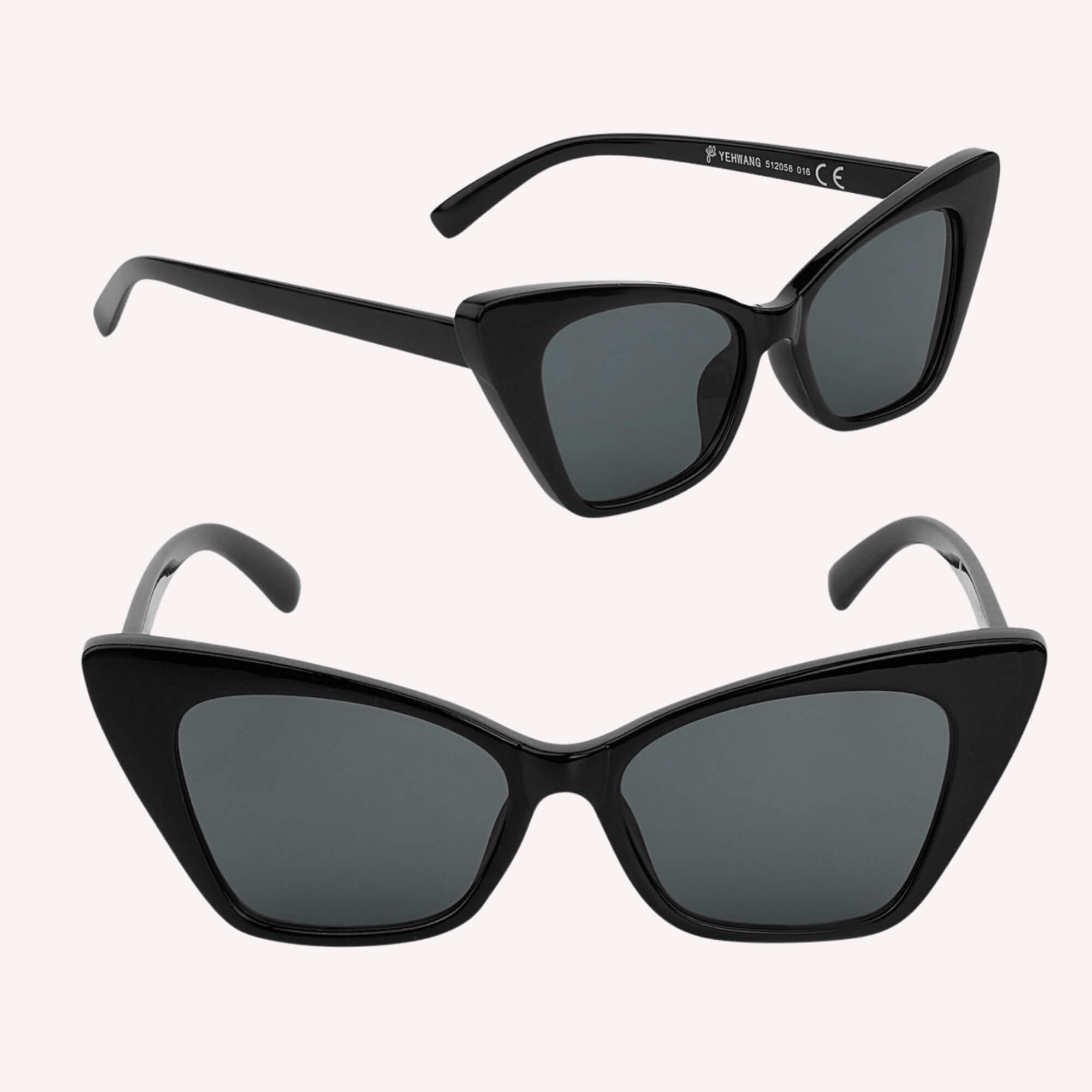Eye’m Yours zonnebril zwart – cat eye dames zonnebril.