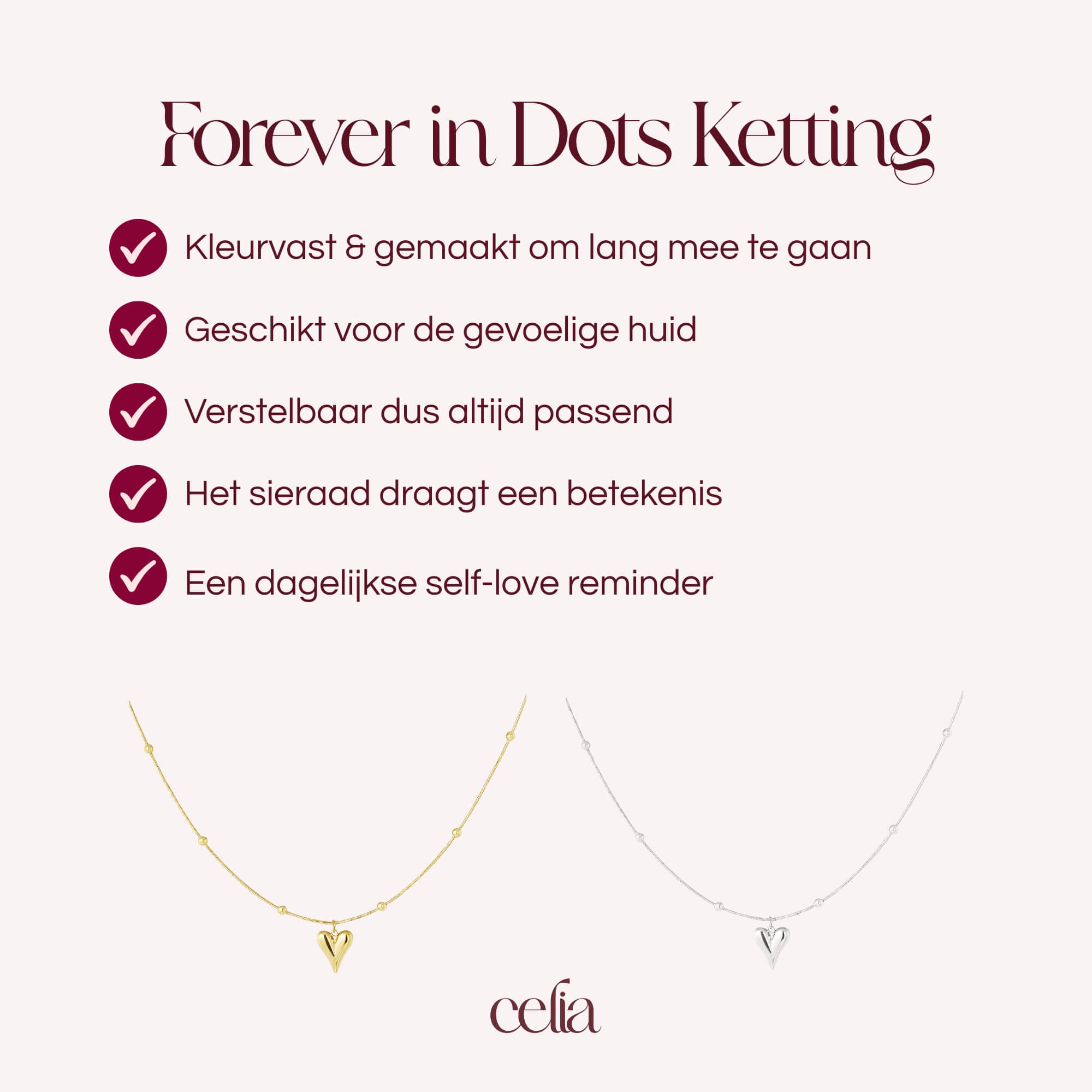 Forever in Dots Ketting