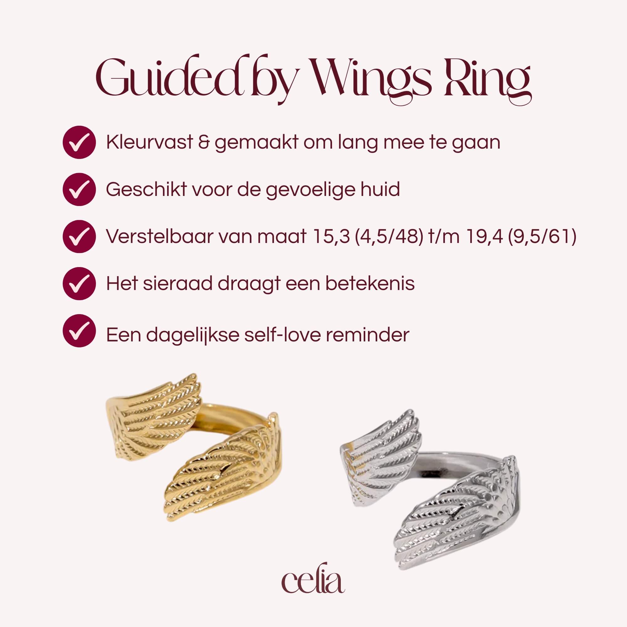 Guided by Wings Ring