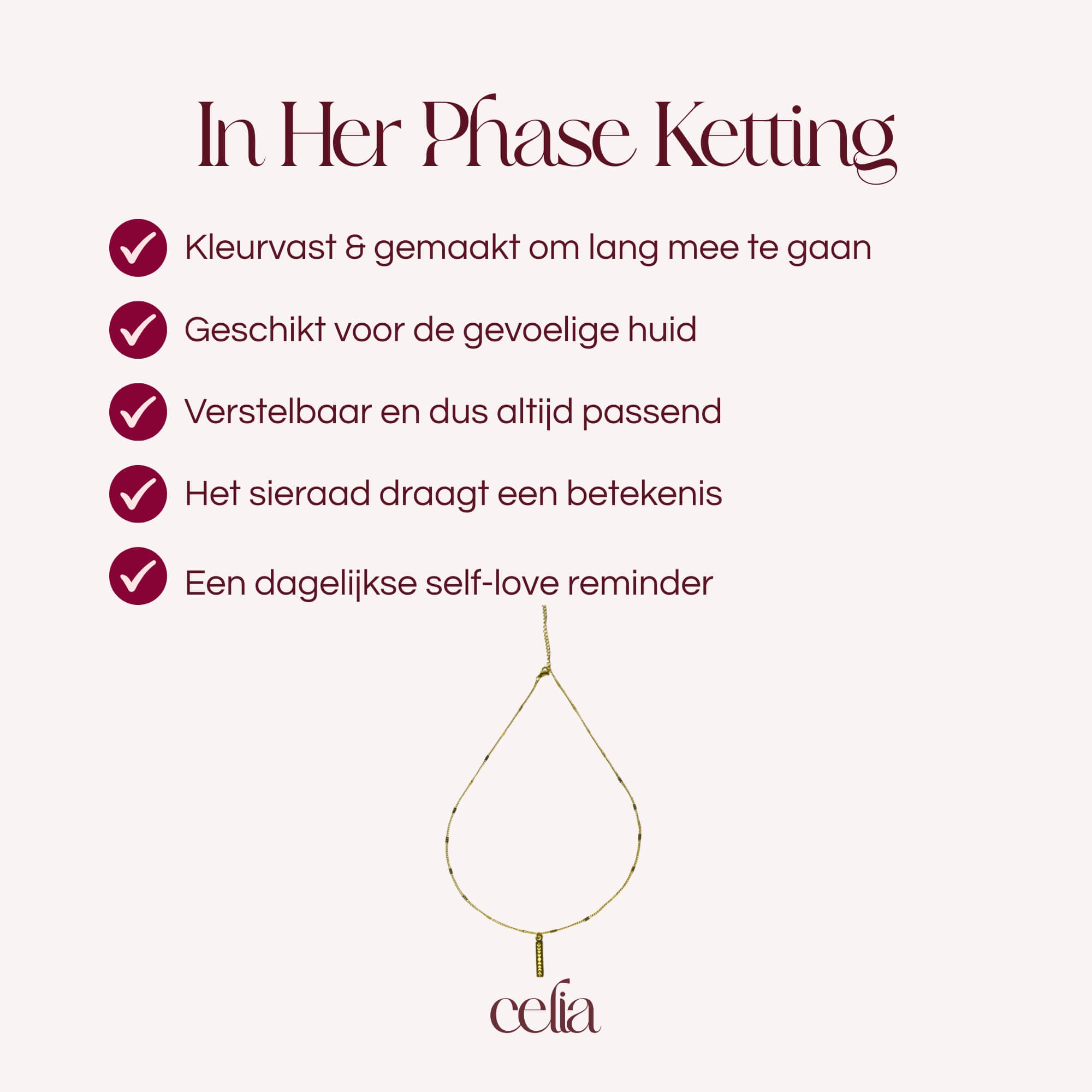 In Her Phase Ketting