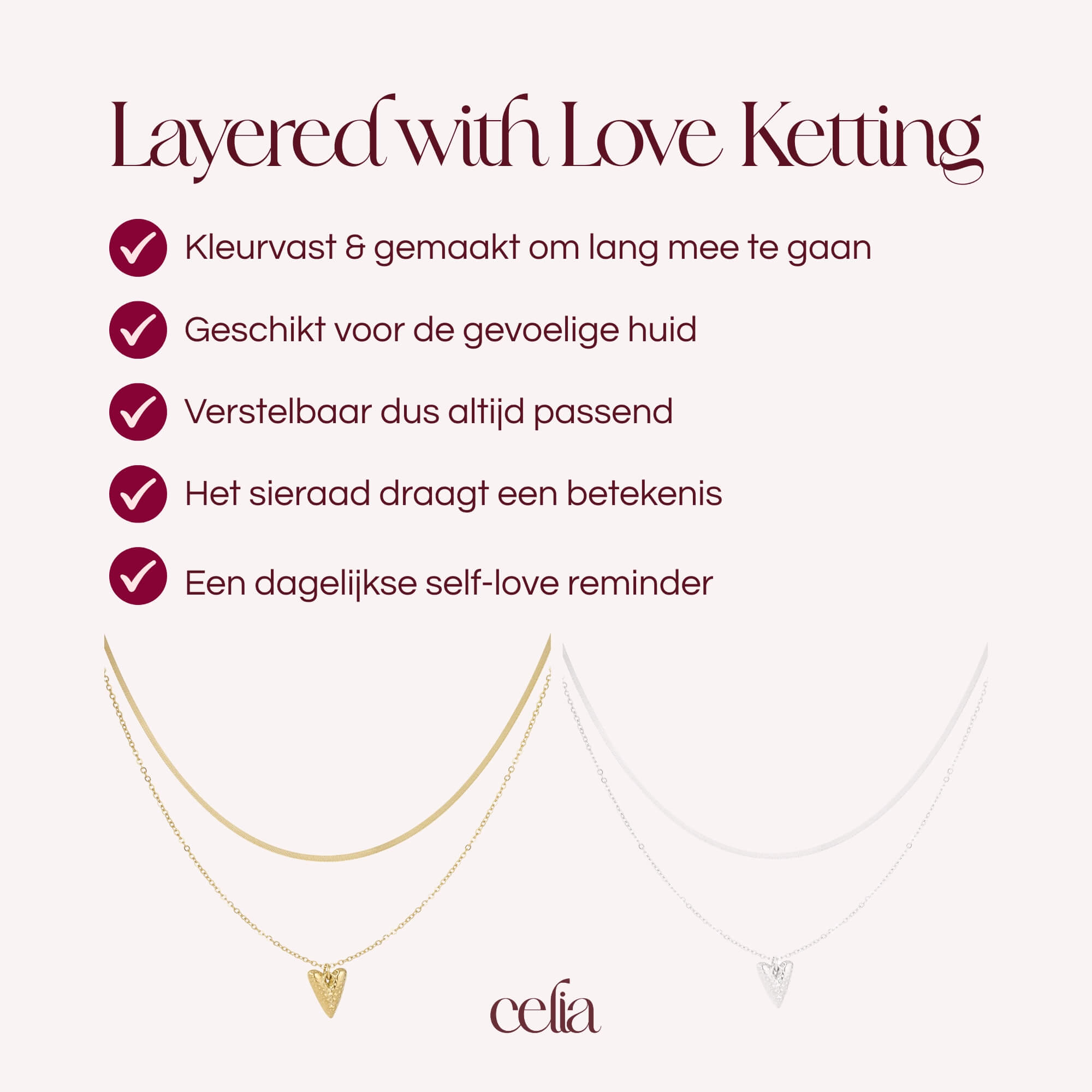 Layered with Love Ketting