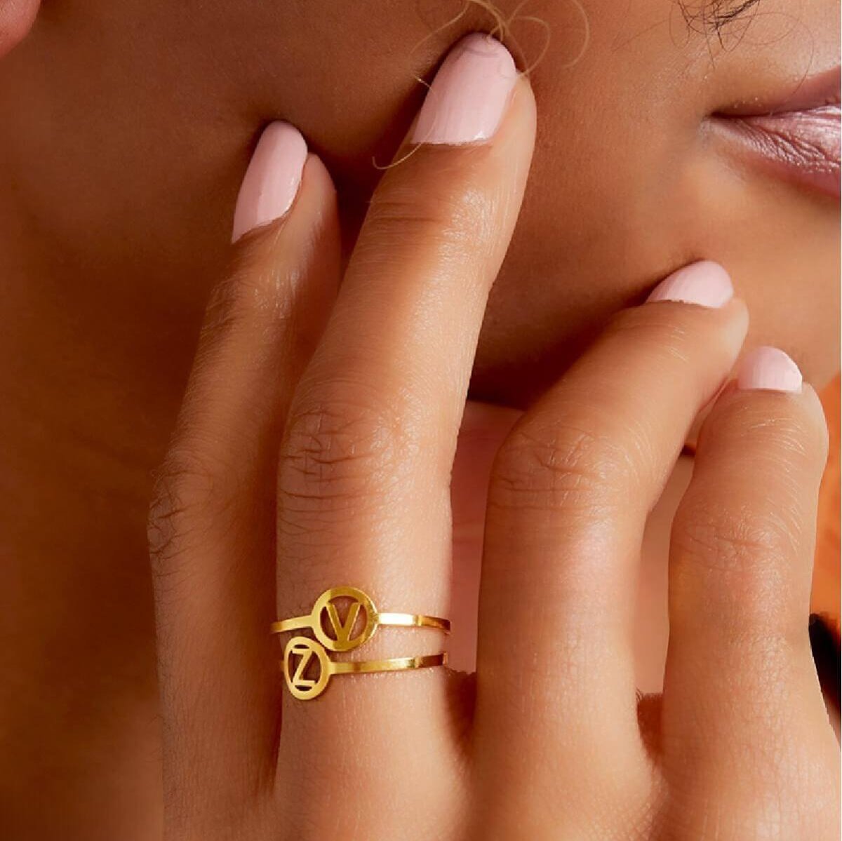 Suplight Initiaalringen voor dames en meisjes, 925 sterling zilver, verstelbaar, sieraden met zirkonia, open ring, voornaam, alfabet A-Z, Zilver Suplight Initiaalringen voor dames en meisjes, 925 sterling zilver, verstelbaar, sieraden met zirkonia, open ring, voornaam, alfabet A-Z, Zilver