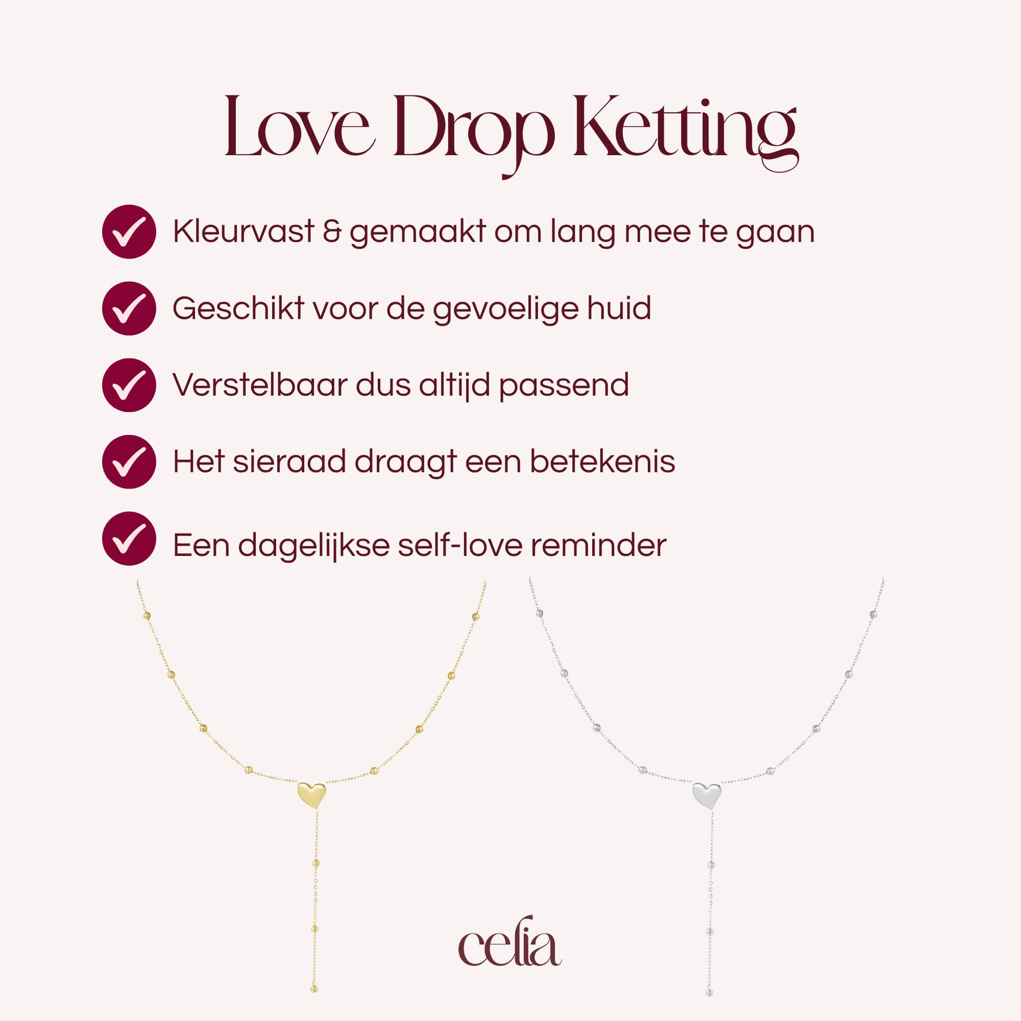 Love Drop Ketting
