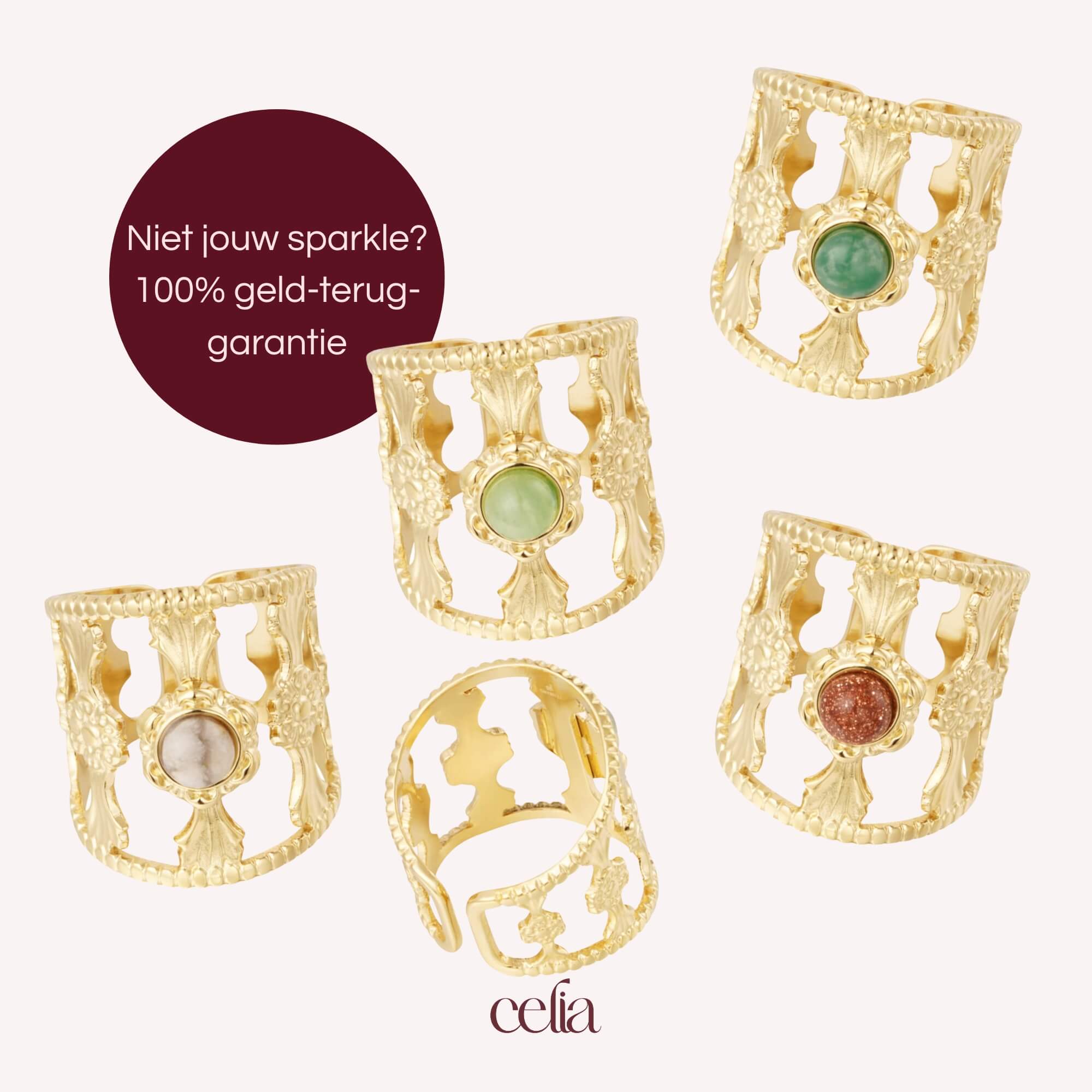 Luna Gem Ring