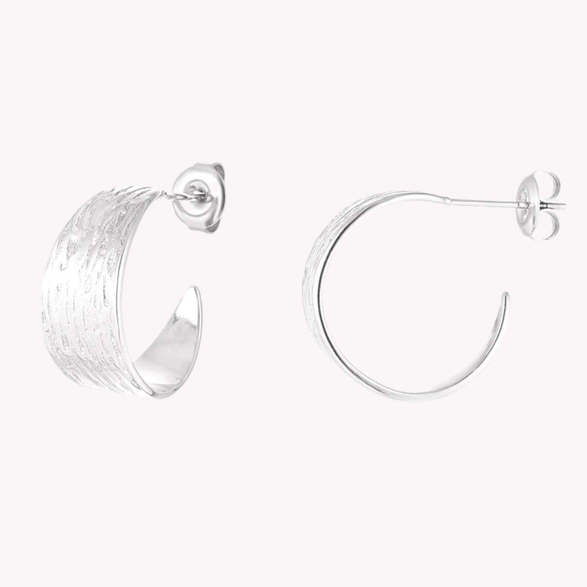 Mini Moods Hoops zilver – subtiele zilveren mini hoops voor dames.