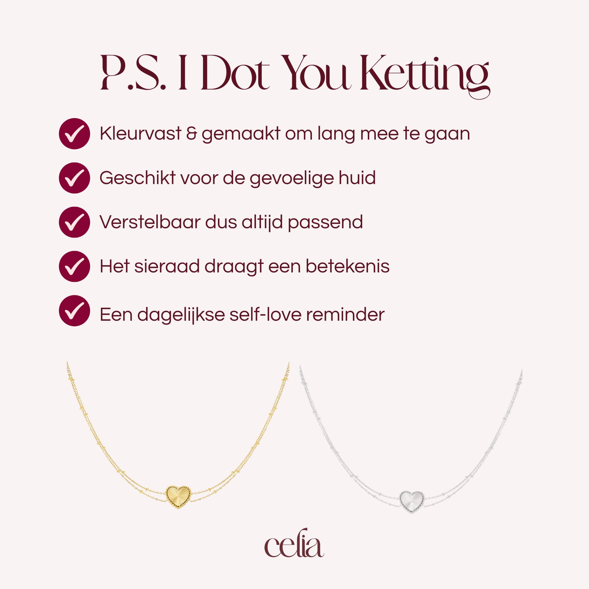 P.S. I Dot You Ketting