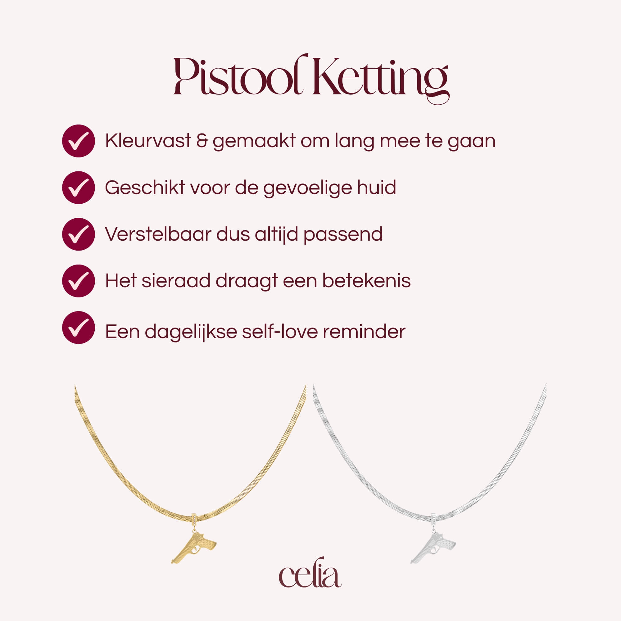 Pistool Ketting