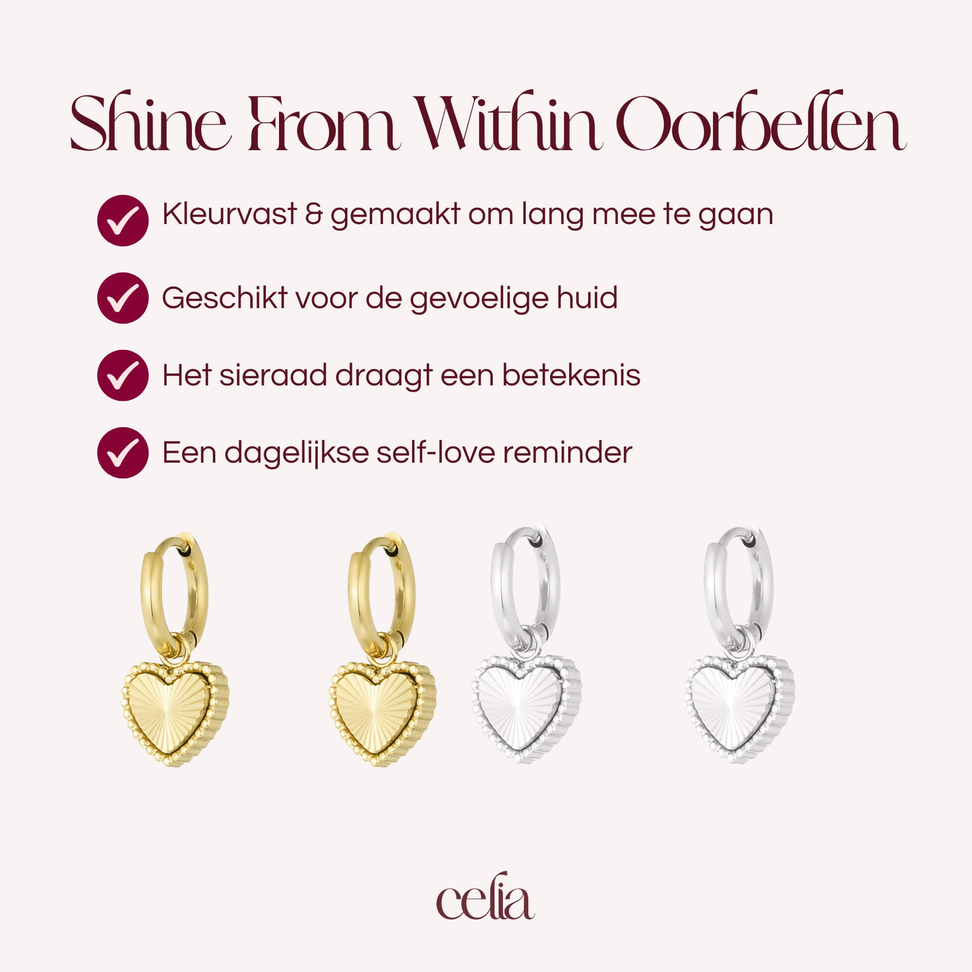 Shine From Within Oorbellen