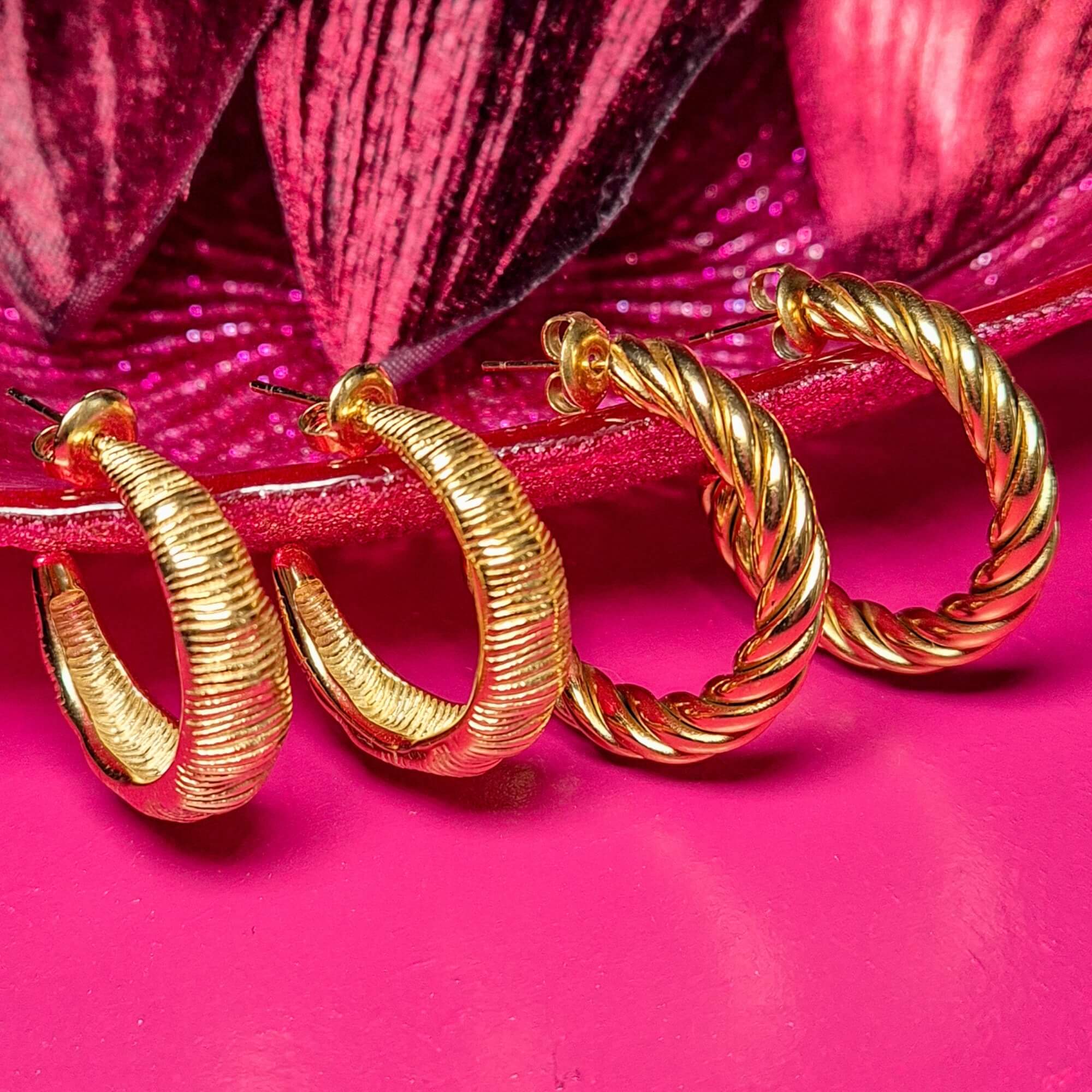 All Twisted Up Hoops
