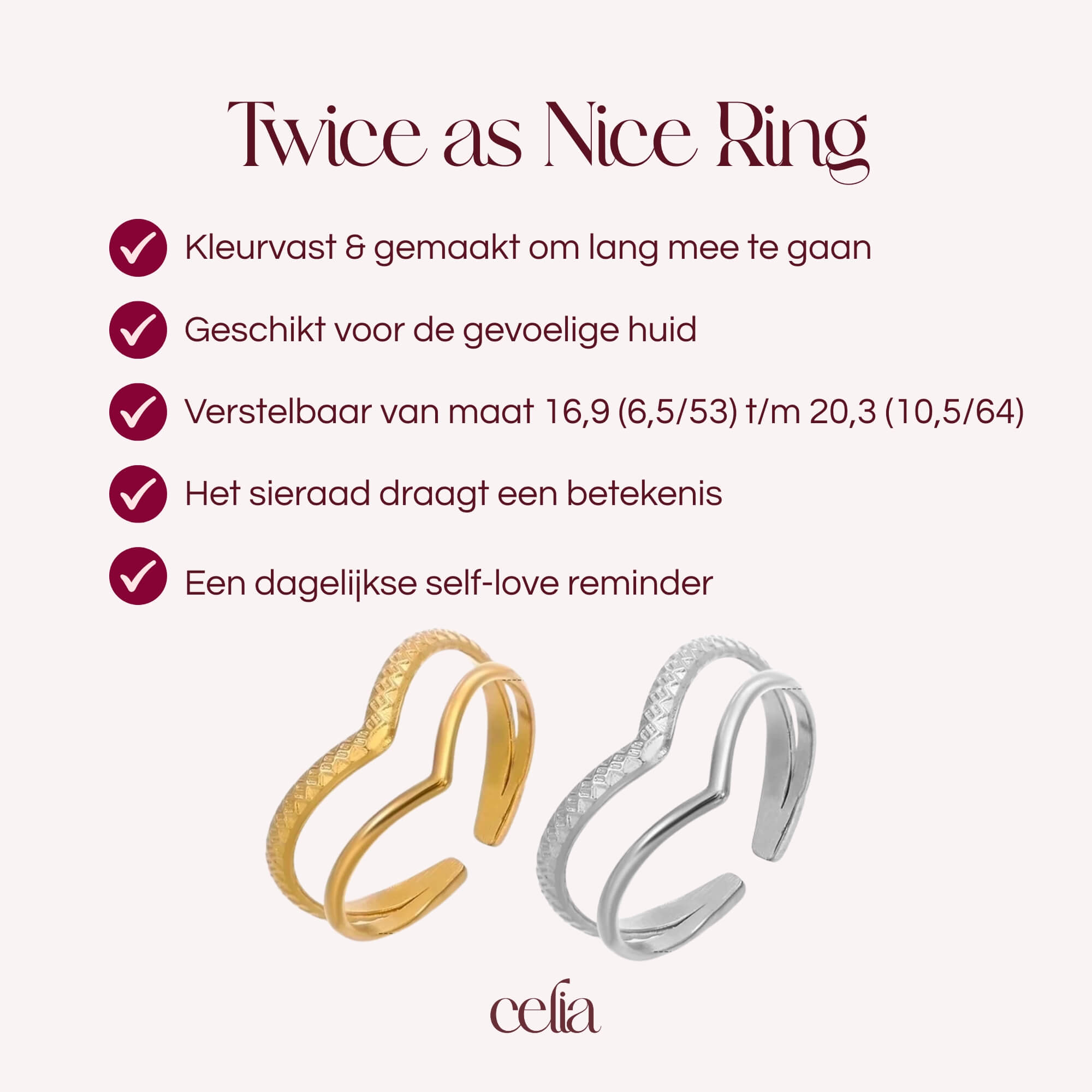 Twice as Nice Ring