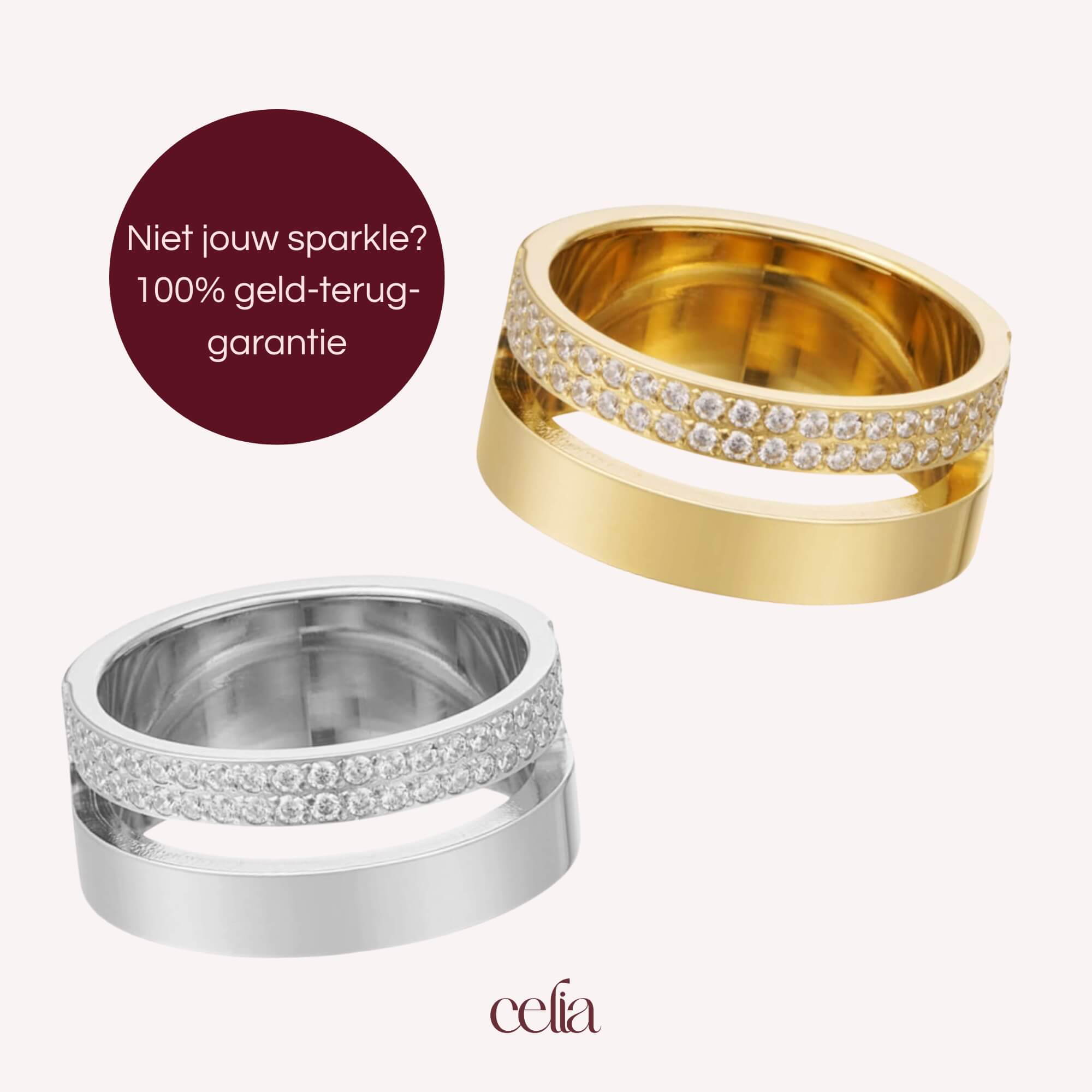 Twice the Sparkle Ring