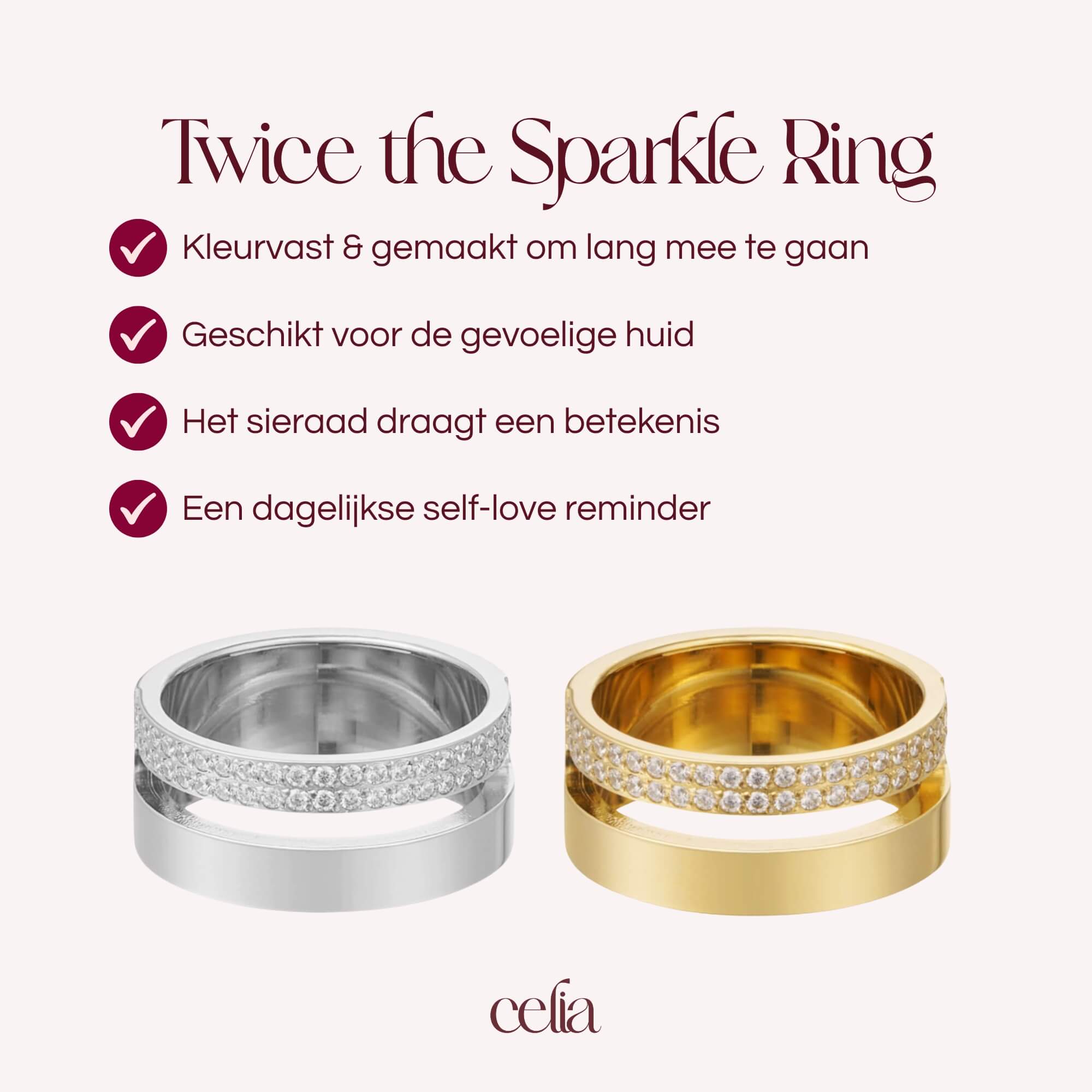 Twice the Sparkle Ring