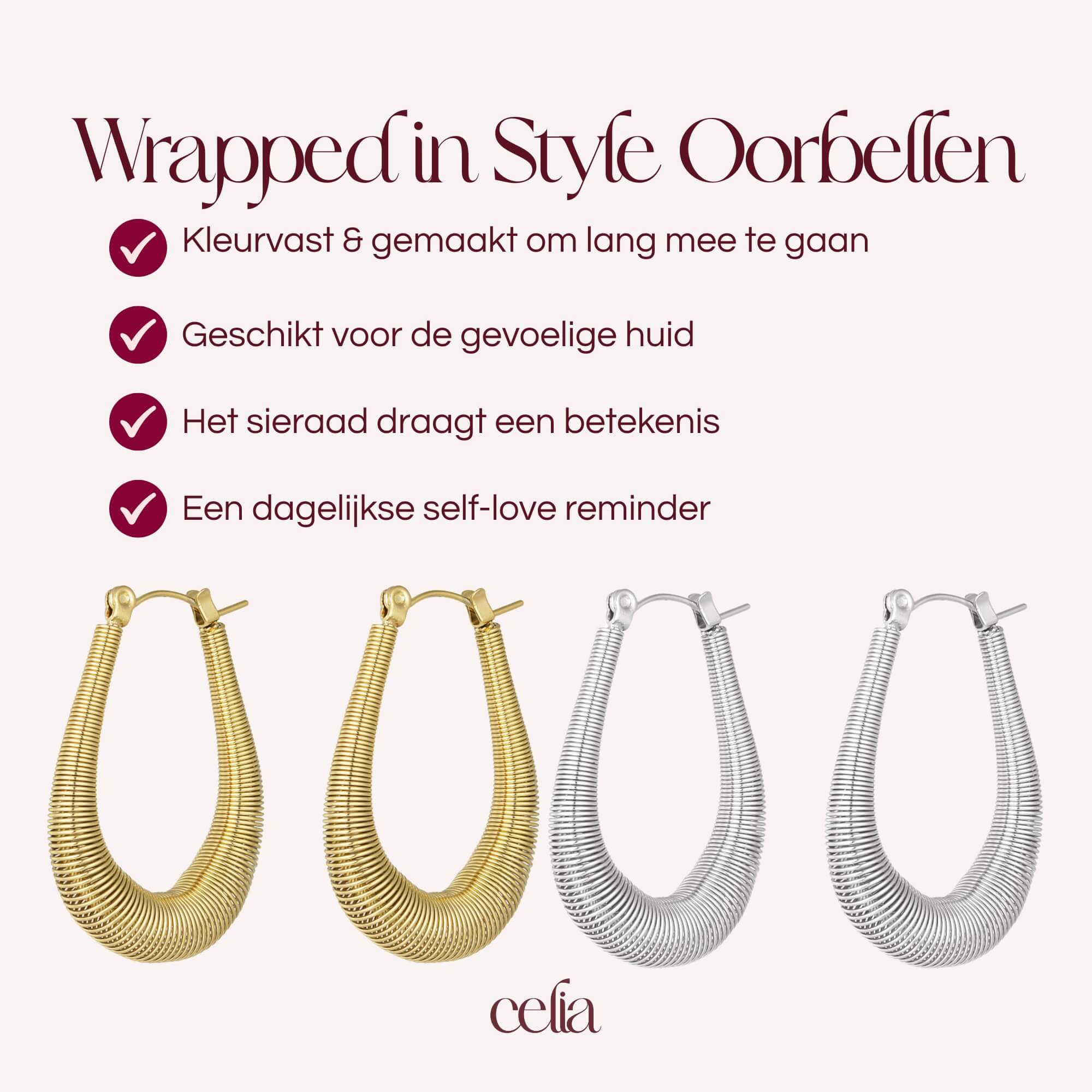 Wrapped in Style Oorbellen
