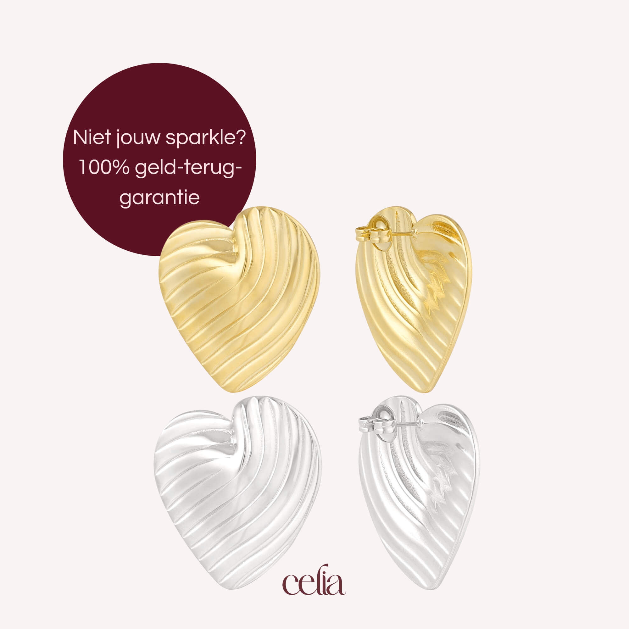 Boldly in Love Oorbellen