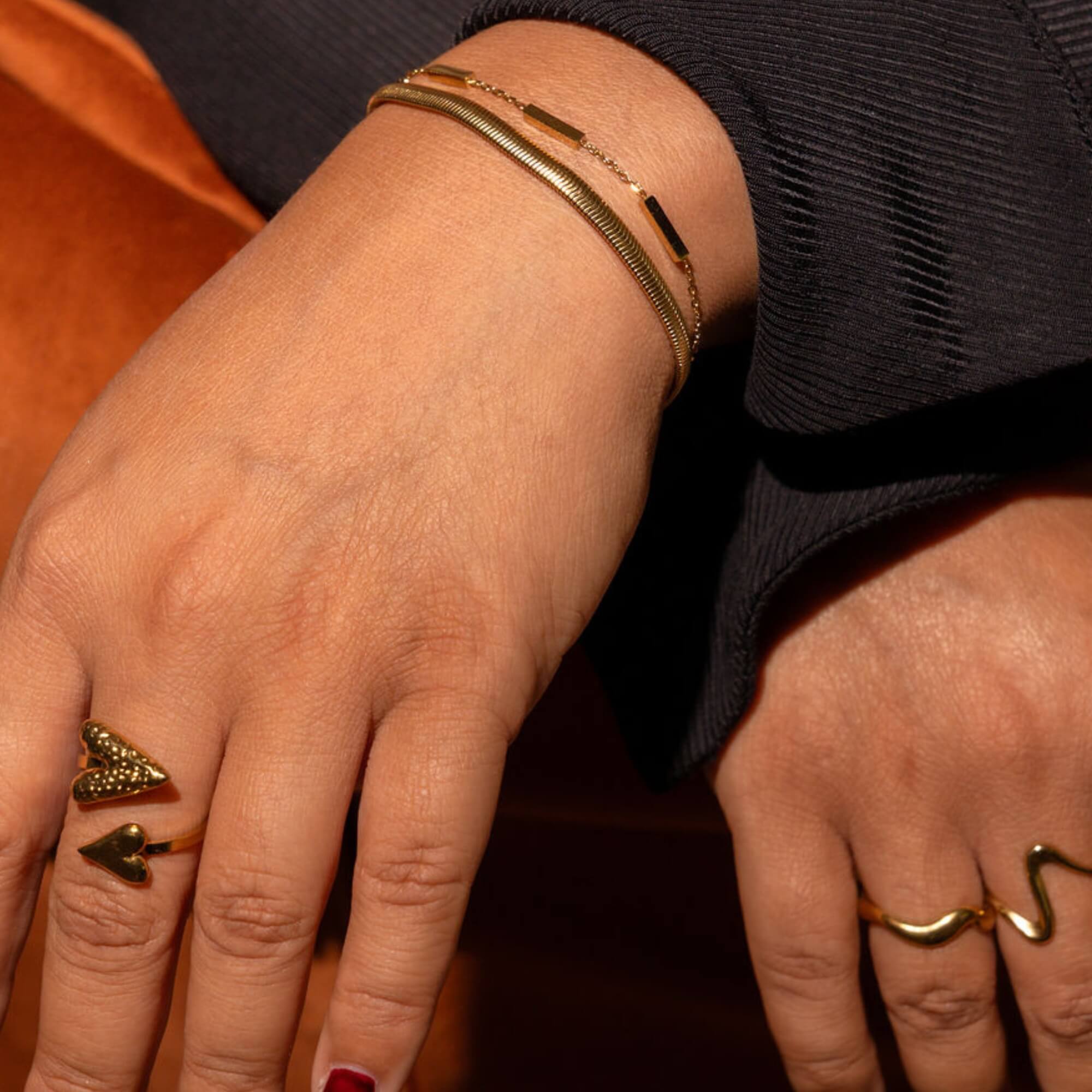 The Sleek Snake Armband
