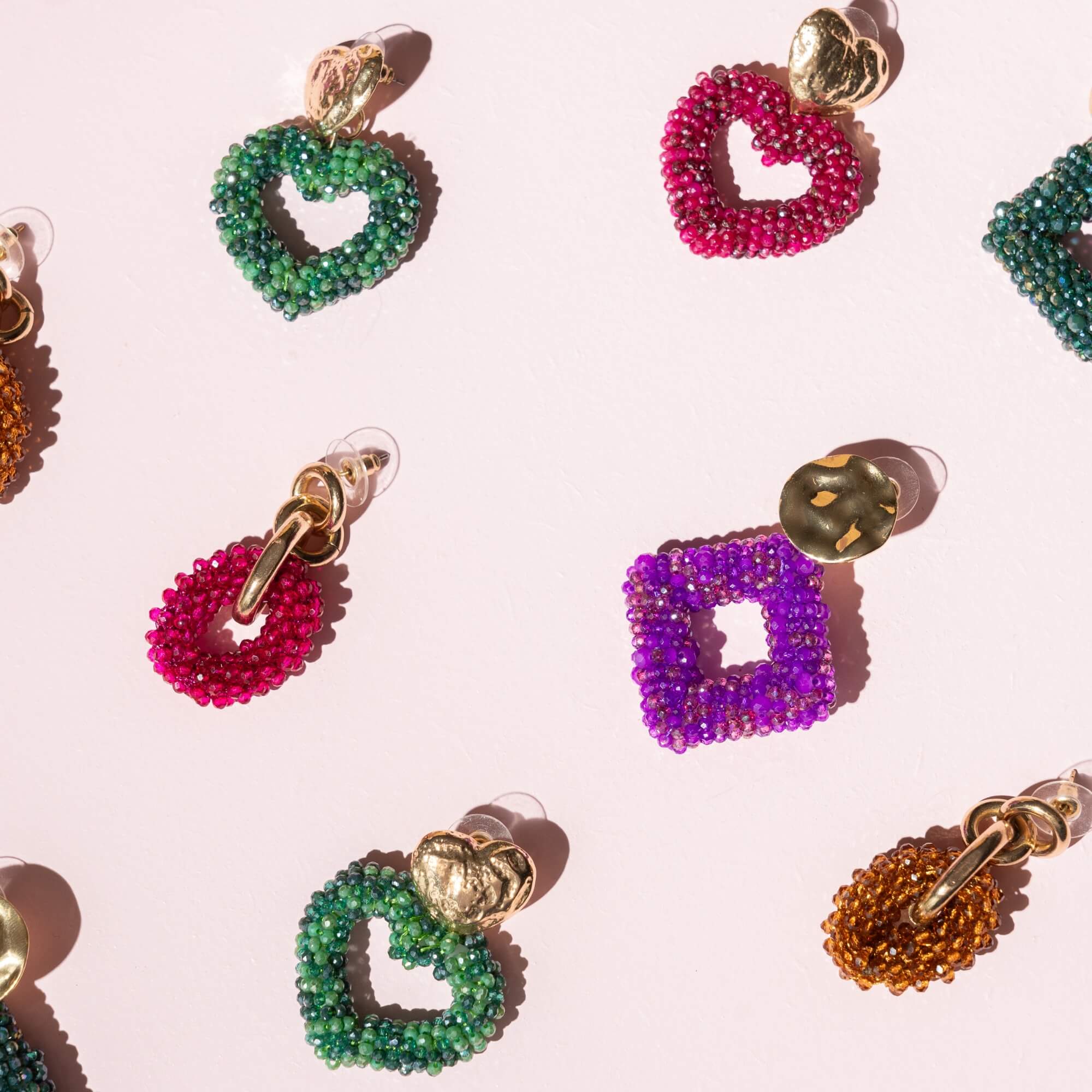 Beaded Diamonds