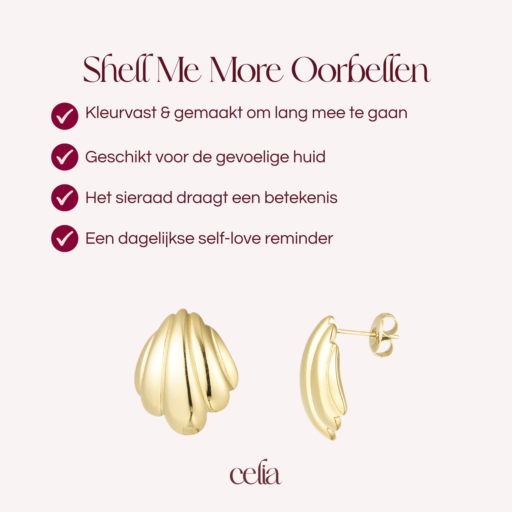 Shell Me More Oorbellen