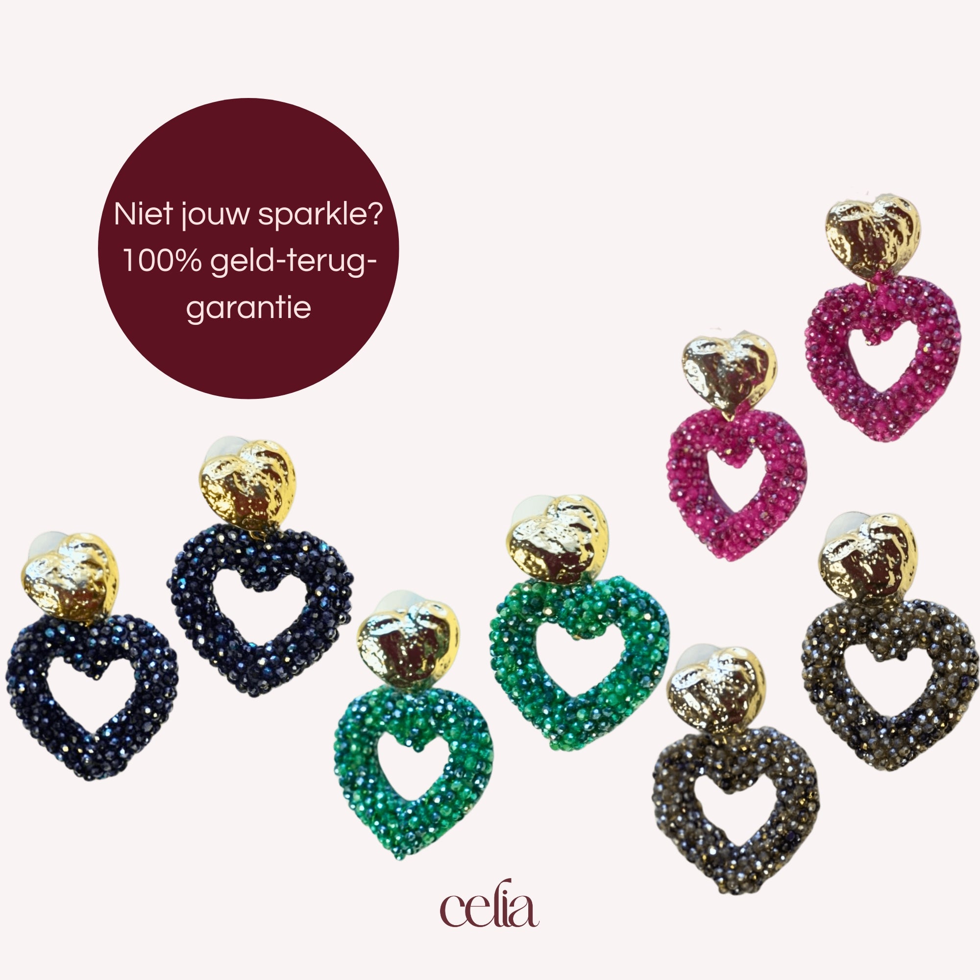 Heart of Beads Oorbellen